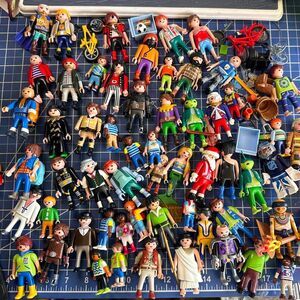 Playmobil vintage 2000s figure bundle 60+ pcs 217 20260
